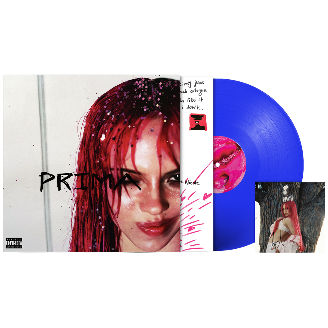 PRIMA - Electric Blue Vinyl - Signed