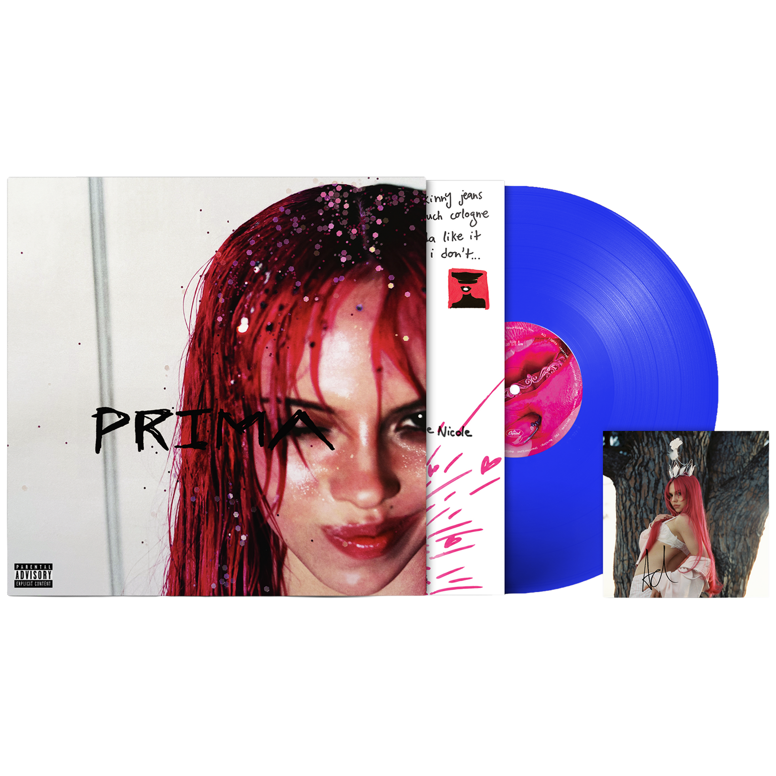 PRIMA - Electric Blue Vinyl - Signed