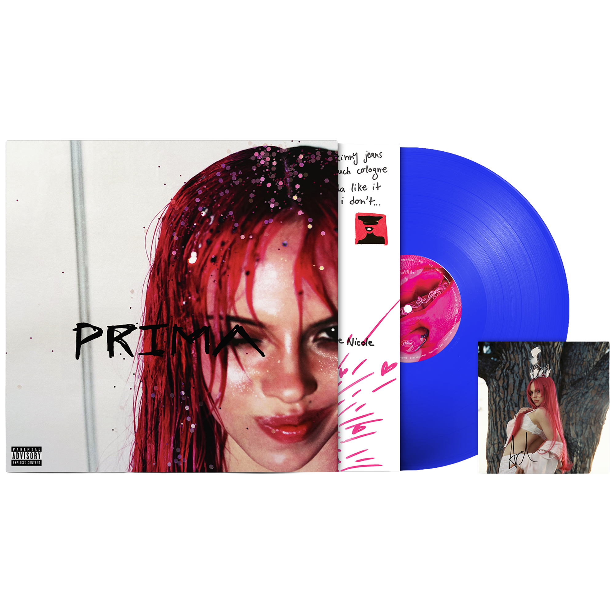 PRIMA - Electric Blue Vinyl - Signed